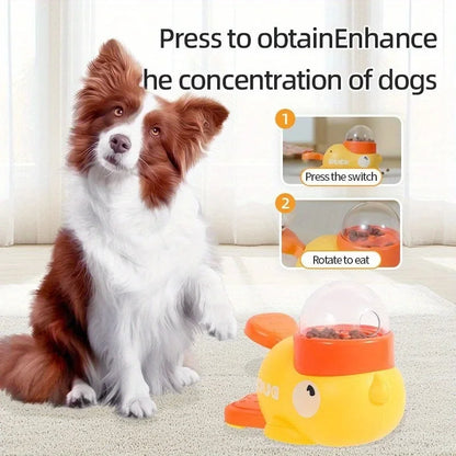 Duckie Dog Puzzle Feeder – Interaktives Leckerli-Spender-Spielzeug