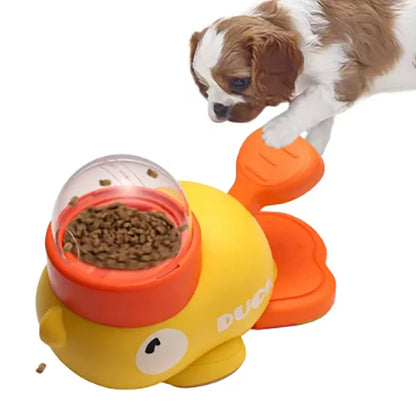 Duckie Dog Puzzle Feeder – Interaktives Leckerli-Spender-Spielzeug