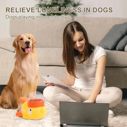 Duckie Dog Puzzle Feeder – Interaktives Leckerli-Spender-Spielzeug